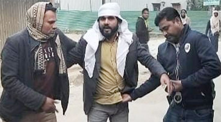 লিফলেট বিতরণকালে বিএনপি নেতা গ্রেপ্তার