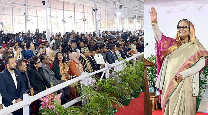 বিএনপি অন্ধকার গলিপথ খুঁজে বেড়ায়: শেখ হাসিনা