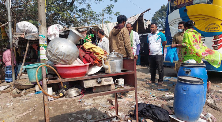 এসপির নাম ভাঙিয়ে দোকান ভাঙলেন শ্রমিক লীগ নেতা!