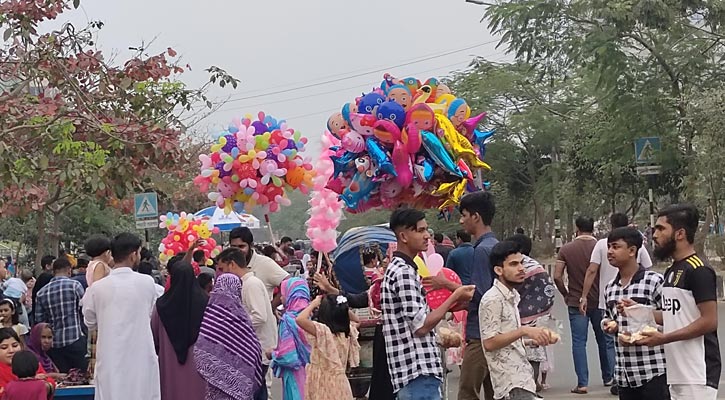 মেট্রোরেলের সুবিধায় বিনোদন কেন্দ্রগুলোতে উপচে পড়া ভিড়