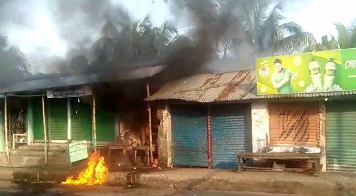 কচুয়ায় মুদি দোকানে আগুন লেগে কিশোরের মৃত্যু, দগ্ধ ২ 