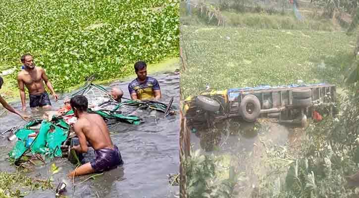 বেগমগঞ্জে ট্রাক-অটোরিকশার সংঘর্ষে নিহত ৩, নিখোঁজ ১