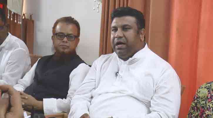 চাচার বিরুদ্ধে শাজাহান খানের ছেলের সংবাদ সম্মেলন