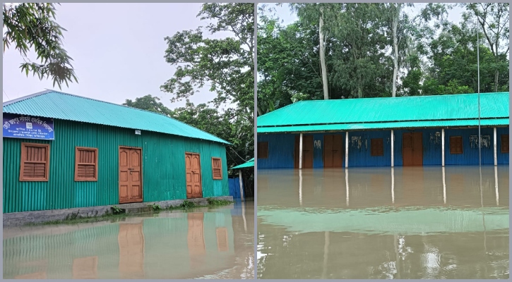 বন্যার কারণে টাঙ্গাইলের ৭২ প্রতিষ্ঠানে পাঠদান বন্ধ