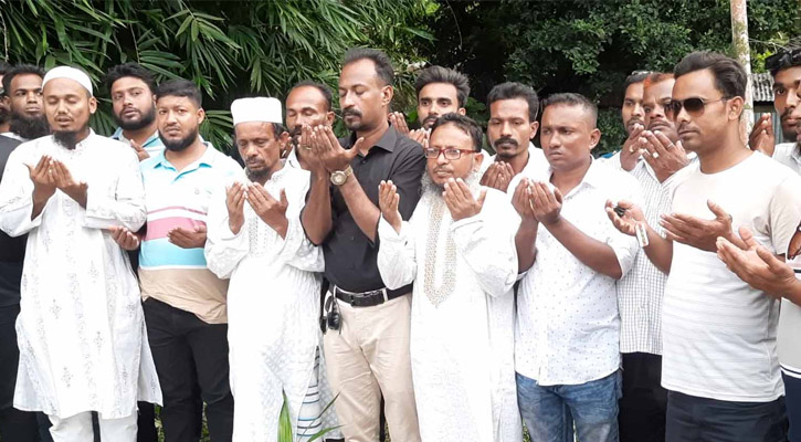 বাগেরহাটে ছাত্র আন্দোলনে শহীদ সাব্বিরের কবর জিয়ারত