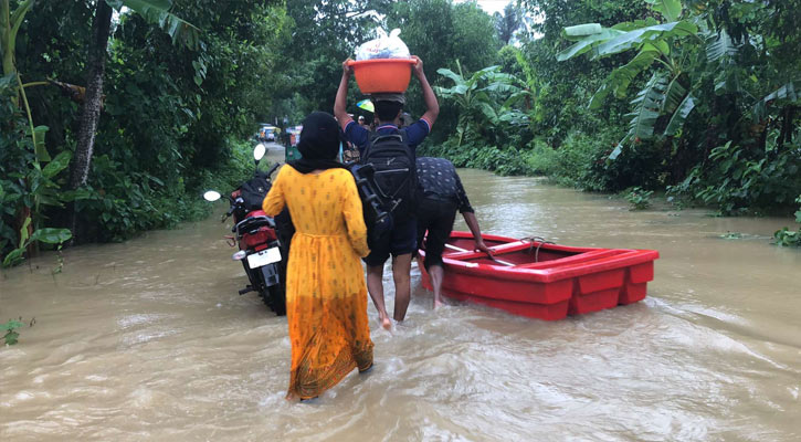 বন্যা পরিস্থিতির আরও অবনতি, কয়েক লাখ মানুষ ক্ষতিগ্রস্ত