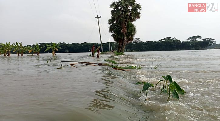 প্লাবিত লক্ষ্মীপুরের উপকূল, ভোগান্তি