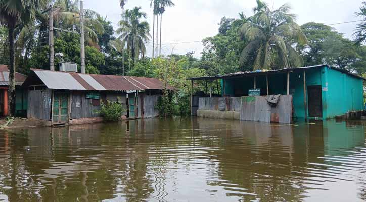 লক্ষ্মীপুরে ভারী বৃষ্টিপাতে বন্যা পরিস্থিতির আরও অবনতি