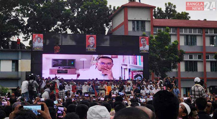 স্বৈরাচারকে বিদায় করেছি, ভোটের অধিকার পুনঃপ্রতিষ্ঠা করব: তারেক রহমান