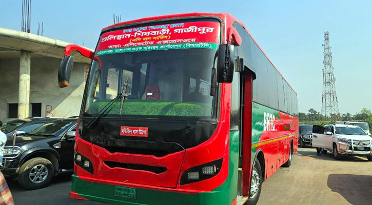 গাজীপুর-বিমানবন্দর সড়কে বিআরটি প্রকল্পে বাস চালু হচ্ছে ১৬ ডিসেম্বর