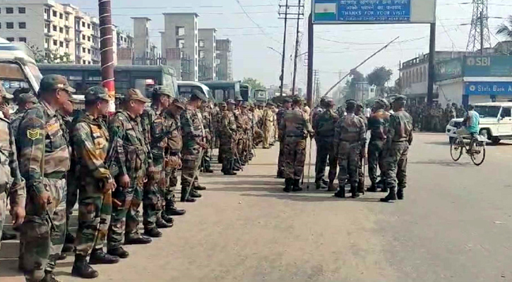 বিএনপির লংমার্চ: আখাউড়া সীমান্তে নিরাপত্তা জোরদার ভারতের