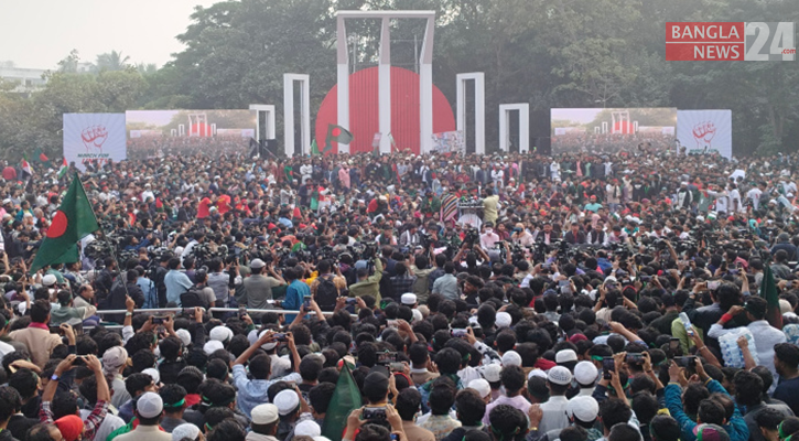 শহীদদের স্মরণে নীরবতা দিয়ে শুরু ‘মার্চ ফর ইউনিটি’