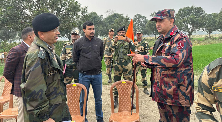 পতাকা বৈঠকের সিদ্ধান্তও মানছে না বিএসএফ, সীমান্তে উত্তেজনা বাড়ছেই