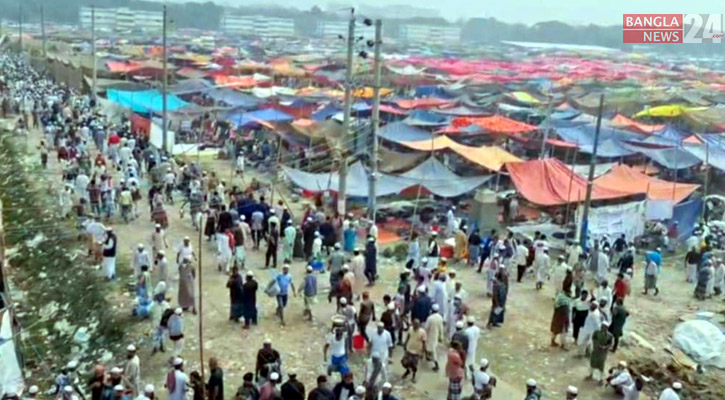 তুরাগ তীরে আমবয়ানে শুরু ৫৮তম বিশ্ব ইজতেমা