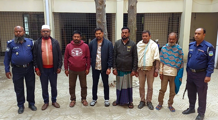জামালপুরে আ. লীগের ৬ নেতাকর্মী আটক