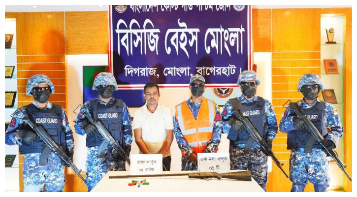 সুন্দরবনে অস্ত্রসহ বনদস্যু আনারুল বাহিনীর সহযোগী আটক