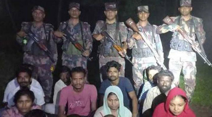 মৌলভীবাজারে সীমান্তে ১৫ জনকে ‘পুশইন’ বিএসএফের